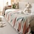 billige Sofateppe-plaggetepper til sofa og seng, mykt og koselig sofatrekk chenilleteppe med dusk, dekorative tepper og plagg, bladgarnfarget teppe for møbelbeskyttelse