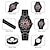 cheap Quartz Watches-SKMEI Men Quartz Watch Creative Minimalist Fashion Business Waterproof Decoration Steel Watch