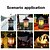 Недорогие Фонари и кемпинг огни-Светодиодный уличный фонарь для кемпинга, перезаряжаемый светодиодный USB-туристический крюк, фонарик в стиле ретро, аккумуляторная светодиодная лампа для кемпинга для уличной палатки, ночник, аварийный фонарь