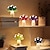 baratos Candeeiros de Mesa-Lâmpada de cogumelo recarregável usb luz de mesa com cor dupla para sala de estar, cabeceira, presente exclusivo para o amante da natureza