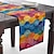 cheap Table Runners-Floral Colorful Print Country Style Table Runner, Kitchen Dining Table Decor, Print Decor Table Runners for Indoor Outdoor Home Farmhouse Holiday Wedding Birthday Party Decoration