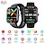 levne Chytré náramky-696 F96 Chytré hodinky 1.9 inch Inteligentní náramek Bluetooth Monitorování teploty Krokoměr Záznamník hovorů Kompatibilní s Android iOS Dámské Muži Hands free hovory Záznamník zpráv IP 67 44mm