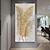 cheap Tree Oil Paintings-Golden Leaves Contemporary Art hand painted Abstract Oversized Extra painting Large Knife Palette Painting Hand Painted Thick Texture Modern painting Wall Art painting for living room bedroom artwork