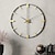 levne Nástěnné ozdoby-kovové kulaté velké nástěnné hodiny kreativní kované hodiny retro tepané 60 cm tiché nástěnné hodiny netikající baterie napájené pro domácí kuchyni kavárna hotelová kancelář