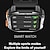 baratos Pulseiras Inteligentes-696 M63 Relógio inteligente 2.13 polegada Pulseira inteligente Bluetooth Podômetro Aviso de Chamada Monitor de frequência cardíaca Compatível com Android iOS Masculino Chamadas com Mão Livre Lembrete