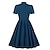 cheap Historical &amp; Vintage Costumes-1950s Cocktail Dress Dailywear Dress Flare Dress Women&#039;s Solid Colored Christmas Event / Party Cocktail Party Prom Dress