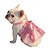 abordables Ropa para perro-vestido de gasa de seda simulada vestido con perro cepillo de baño gato perro vestido de pelo cubo corgi bagel chenery mariposa vestido de boda perla teddy