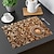 billiga Placemats &amp; Coasters &amp; Trivets-linne matbord bordstabletter kaffetid värmebeständig vattentät oljetät och isolerad matbordsmatta för kök för kök soffbord sidfest 1st