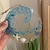 levne Event &amp; Party Supplies-ručně vyráběný slunečník z mořského skla romantický dárek k Valentýnu s plážovou tématikou, krásný vlnitý design akrylová závěsná dekorace pro plážové nadšence 15 cm
