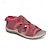 preiswerte Damen-Sneaker-Damen Sandalen Turnschuhe Fischer Sandalen Outdoor Innen Niedriger Absatz Offene Spitze Sport PU Klettverschluß Halbschuhe Schwarz Rosa Purpur