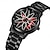 זול שעוני קוורץ-SKMEI גברים קווארץ יצירתי מינימליסטי אופנתי עסקים עמיד במים קישוט פְּלָדָה שעון