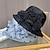 Χαμηλού Κόστους Fascinators-Γοητευτικά Καπέλα Καλύμματα Κεφαλής Οργάντζα Άχυρο Κλος καπέλο Τύπου bucket Ψάθινο καπέλο Causal Αργίες Κομψό Βίντατζ Με Λουλούδι Κόψιμο Ακουστικό Καπέλα