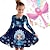 preiswerte Kinder&quot;-Kinder-Mädchenkleid mit elektrischer Seifenblasenmaschine, 3D-Prinzessinnenkleid für Mädchen, langärmlig, 3D-Druck, Frühling, Herbst, Sport&amp;amp; Outdoor, Alltag, Urlaub, niedlich, lässig, schönes