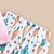 preiswerte Sets-2 Stück Baby Mädchen Kindertag Buchstabe Rundhalsausschnitt Kleidungsset einstellen Kurzarm Modisch Casual Baumwolle 1-3 Jahre alt Sommer Rosa
