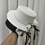 preiswerte Historische &amp; Vintage-Kostüme-Retro Vintage 1950s Rockabilly Sonnenhut aus Stroh Damen Tupfen Gepunktet Maskerade Urlaub Casual Strand Hut