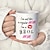 abordables Mugs et tasses-1pc fête des mères pas une maman ordinaire tasse à café en céramique drôle tasse à café en céramique design double face tasse à thé blanche pour boissons chaudes ou froides cadeaux d&#039;anniversaire pour