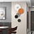 baratos Decoração de Parede-Elegante relógio de parede acessórios de decoração para casa agulhas silencioso laranja relógio de parede extra grande design decoração de parede 42*80 50*96 cm