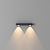 billige LED-væglys-væglampe indendørs metal akryl trådløs opladning soveværelse stue flerhoved varmt lys 25-46cm 110-120v 220-240v