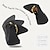 abordables Zapatos casuales de mujer-Mujer Bailarinas Mary Jane Boda Exterior Oficina Hebilla Tacón Plano Dedo redondo Estilo lindo Casual Confort Punto Mocasín Banda Elástica Negro
