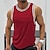 cheap Tank Tops-Men&#039;s Tank Top Vest Top Undershirt Sleeveless Shirt Color Block Crew Neck Outdoor Going out Sleeveless Clothing Apparel Fashion Designer Muscle