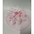 baratos Chapéus e Fascinators-Fascinadores Chapéu Peça para Cabeça Rede Chapéu Véu Casamento Dia da Mulher Com Floral Véu Facial Capacete Chapéu