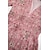 baratos vestido casual estampado-vestido maxi floral de chiffon com cintura elástica