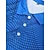 preiswerte Poloshirts für Herren-Herren Poloshirt Golfhemd Grafik-Drucke Geometrie Linear Umlegekragen Schwarz und Rot Schwarz / Weiß Schwarz Weiß Gelb Outdoor Strasse Kurze Ärmel Bedruckt Button-Down Bekleidung Sport Modisch