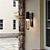 billige udendørs væglamper-balkon væglampe ip65 vandtæt moderne udendørs vægbeslag med frø klart glas terrasse lampet industri til haven havevilla