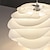 abordables Suspension-33 cm Lanterne Desgin Lampe suspendue PVC Style artistique Style moderne Classique Artistique Moderne 110-120V 220-240V