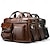 Недорогие Мужские сумки-Мужской портфель из натуральной яловой кожи, рабочая сумка, подходящая для деловых поездок, с 14-дюймовым карманом для компьютера