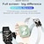 billiga Smarta klockor-smartwatch 1,9 tum helskärm bluetooth ringer puls sömnmonitor 100 sportmodeller smart klocka för män kvinnor