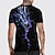 voordelige 3D-T-shirts voor heren-drakenbeschermer x lu | Heren 3D-draak mythisch wezen donkere stijl streetwear t-shirt met korte mouwen