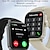 baratos Smartwatch-iMosi U9 Relógio inteligente 2.1 polegada Relógio inteligente Bluetooth Podômetro Aviso de Chamada Monitor de Sono Compatível com Android iOS Feminino Masculino Chamadas com Mão Livre Impermeável