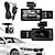 baratos DVR para automóveis-Y15 1080p Novo Design / HD / Monitoramento 360 ° DVR de carro 150 Graus Ângulo amplo 3 polegada IPS Dash Cam com WIFI / Visão Nocturna / G-Sensor 4 LEDs Infravermelhos Gravador de carro