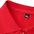 cheap Classic Polo-Men&#039;s Golf Shirt Golf Polo Work Casual Lapel Short Sleeve Basic Modern Plain Button Spring &amp; Summer Regular Fit Black White Yellow Red Navy Blue Royal Blue Golf Shirt