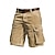cheap Cargo Shorts-Men&#039;s Cargo Shorts Shorts Corduroy Shorts Multi Pocket Plain Wearable Short Casual Daily Holiday Cotton Blend Fashion Classic Blue