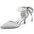 economico Scarpe da Sposa-Per donna scarpe da sposa Regali di San Valentino Scarpe bianche Tacchi Strappy Matrimonio Feste Giornaliero tacchi da sposa Scarpe da sposa Scarpe da damigella d&#039;onore Perle di imitazione Nastro