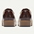 billige Oxfordsko til mænd-mænds kjole sko kaki ternet mønster italiensk fuldnarvet okselæder skridsikker snørebånd sort