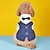 Недорогие Одежда для собак-Новое платье для домашних животных, хлопковая тонкая рубашка с галстуком, костюм для собаки, плюшевая одежда bixiong