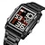 levne Digitální hodinky-SKMEI Muži Digitální hodinky Venkovní Sportovní Módní Obchodní Svítící Stopky Budík Odpočítávání Ocel Hodinky