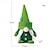 お買い得  聖パトリックの日のパーティーデコレーション-セント聖パトリックの日の休日の装飾: アイルランドの三色の緑の帽子をかぶったルドルフ人形、緑の葉を持つ顔のない老人