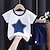 cheap Sets-Children&#039;s Short Sleeved Set Pure Cotton Girls&#039; Summer Clothing Boys&#039; T-Shirt Two Pieces Of Baby Clothes Korean Version Children&#039;s Clothing
