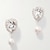 Χαμηλού Κόστους Σκουλαρίκια-Γυναικεία Σκουλαρίκια με Κλιπ Κλασσικό Πολύτιμος Απλός Γλυκός Μαργαριτάρι Προσομειωμένο διαμάντι Σκουλαρίκια Κοσμήματα Ασημί Για Γάμου Πάρτι 1 ζευγάρι