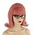 お買い得  コスプレ用ウィング-ピンクアップヘアウィッグ 70 年代ピンナップ pelucas 60 年代蜂の巣スタイルヴィンテージルックハロウィンコスチューム女性かつら前髪ピンク
