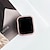abordables Estuche para reloj inteligente-Caja de reloj Compatible con Apple Watch Series 8 7 41mm 45mm / Series 6 5 4 SE 40mm 44mm / Series 3 2 1 38mm 42mm Resistente a arañazos Cubierta completa de parachoques Antigolpes Legierung Reloj