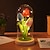 Недорогие Декоративные огни-Стеклянная крышка тюльпана, креативный ночник для дома, декор спальни, день матери, день святого валентина, лучший подарок, аккумулятор, подарок на день рождения для друзей
