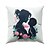cheap Holiday Cushion Cover-Velvet Pillow Cover Dear Mom Print Simple Square Mother&#039;s Day 1PC