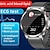זול שעונים חכמים-696 W11PRO שעון חכם 1.32 אִינְטשׁ חכמים שעונים Blootooth ECG + PPG ניטור טמפרטורה מד צעדים מותאם ל אנדרואיד iOS גברים שיחות ללא מגע יד מזכיר הודעות IP 67 מארז שעון 49 מ&quot;מ