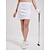 billige Designer kollektion-Dame Golf Skorts Hvid Nederdele Dame golf påklædning Tøj Outfits Bær tøj