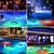 preiswerte Außenwandlichter-Solar-Schwimm-Pool-Lichter, RGB-Farbwechsel, Pool-Lichter, LED, wasserdicht, Pool-Licht für Außenpool, Teich, Whirlpool, Garten, Urlaub, Party, Landschaft, Dekoration, 1/2 Stück